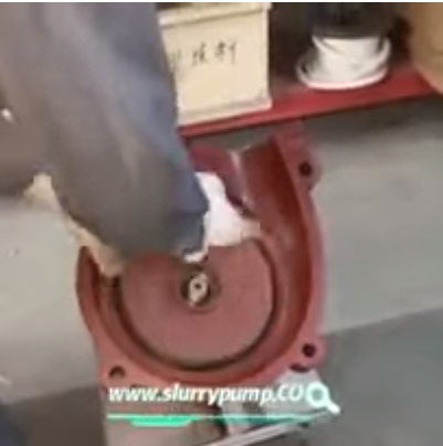 How to install Frame Plate Liner and seal of Slurry Pump